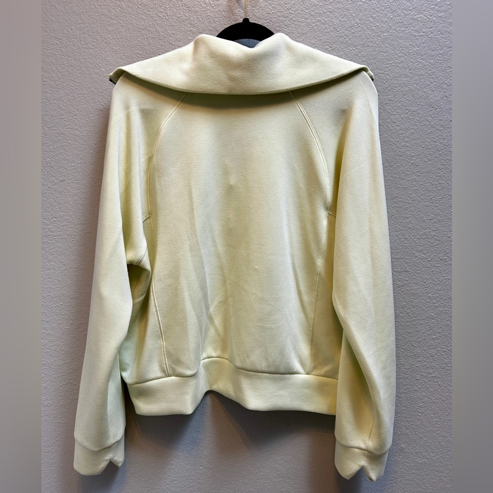 Spanx Air Essentials Modal Half Zip Pullover Lemo… - image 4